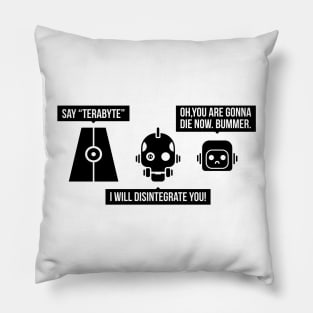 Three Robots v2 Pillow