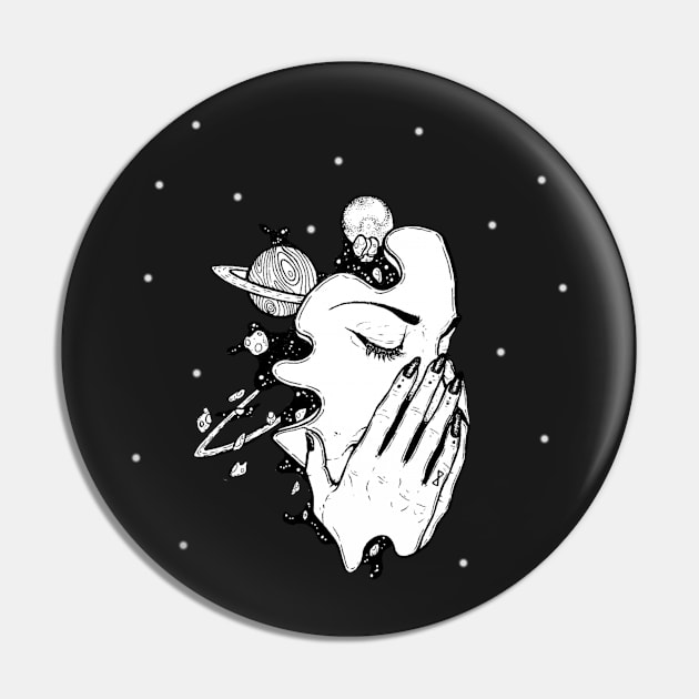 Cosmic Mind Pin by Clifficus