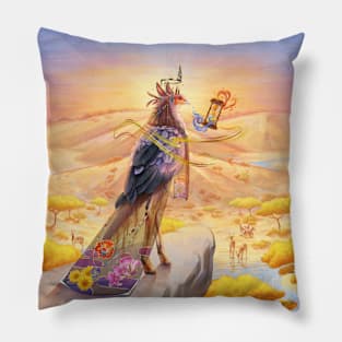 Goddess of the savannah Pillow