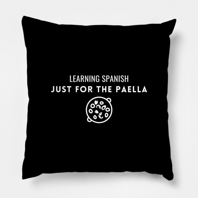 Learning Spanish just for the Paella Pillow by mon-