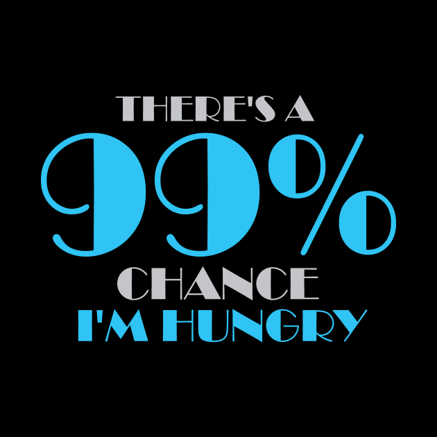 There's A 99% Chance I'm Hungry by friendidea