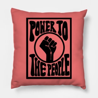 Power To The People Pillow