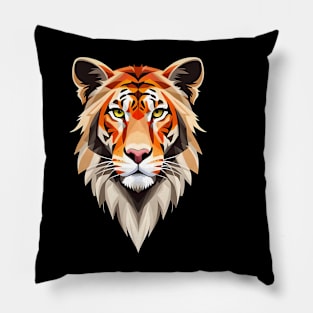 Tiger in watercolor style Pillow