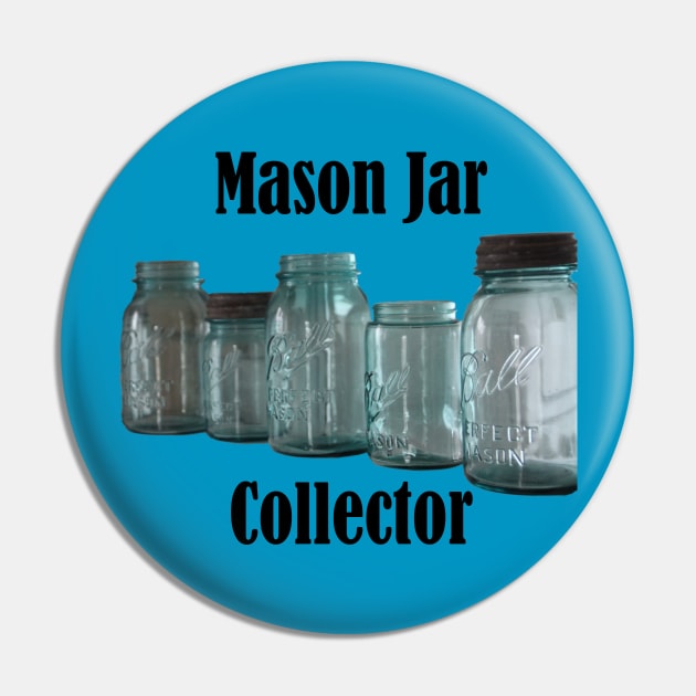 Mason Jar Collector Pin by MisterBigfoot