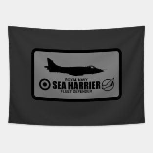 Royal Navy Sea Harrier Patch Tapestry