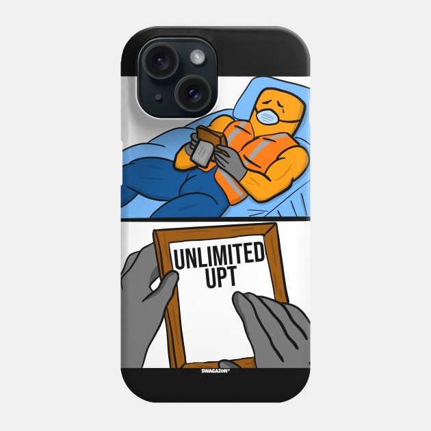 Framed Unlimited UPT Meme Phone Case by Swagazon