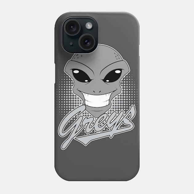 The Greys Phone Case by reyacevedoart