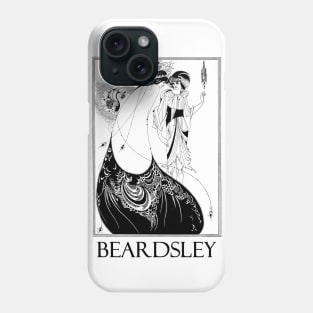 The Peacock Skirt by Aubrey Beardsley Phone Case