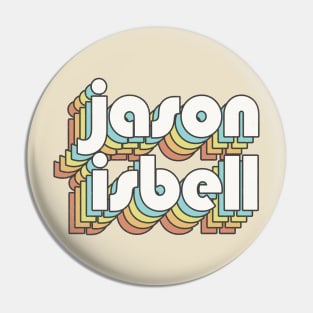 Retro Jason Isbell Pin