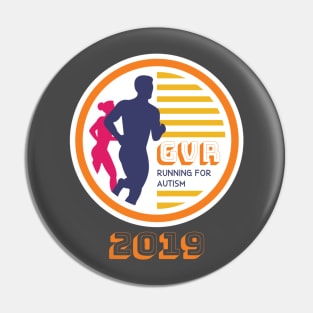 Greatest Virtual Run 2019 Pin