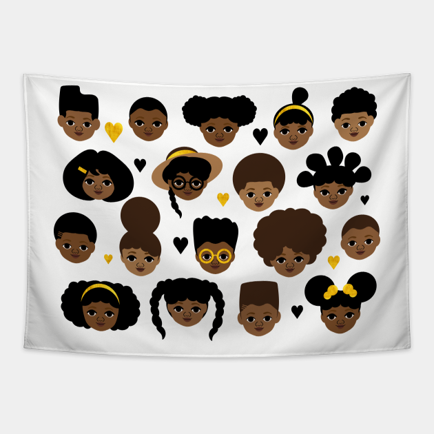 Girls and Boys - African American Kids - Tapestry