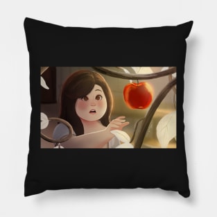 Snow White and the Red Shoes Pillow