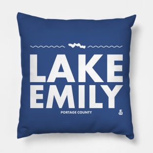 Portage County, Wisconsin - Lake Emily Pillow