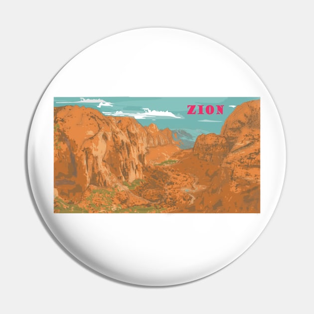 Zion National Park Pin by Window House