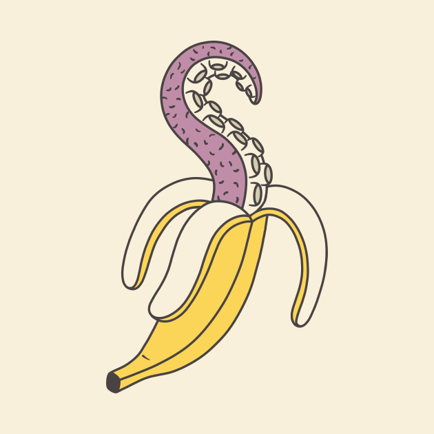 Banana tentacle by Louis16art