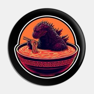 Godzilla Ramen 4 Pin