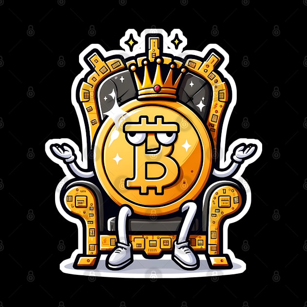 Crypto Royalty: The Reign of Bitcoin by Doming_Designs