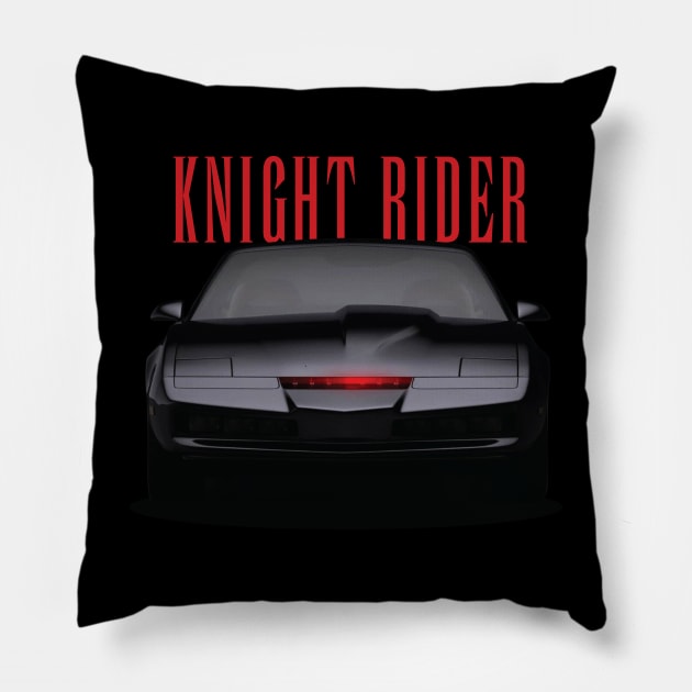 Knight Rider Pillow by MindsparkCreative