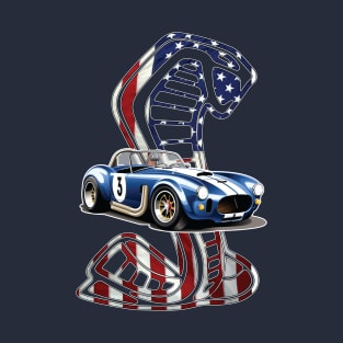 Shelby 427 Cobra Collectors Racing Car T-Shirt