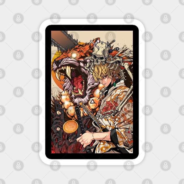 Chained Heart Magnet by Kensuke