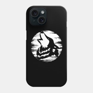 Retro Wolfsilhouettes Wolves Nature Phone Case