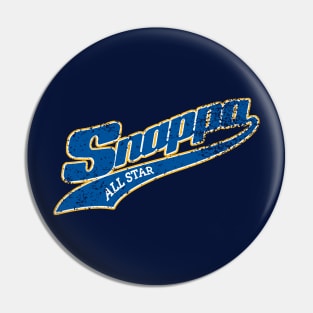 Snappa Blue & Gold Pin