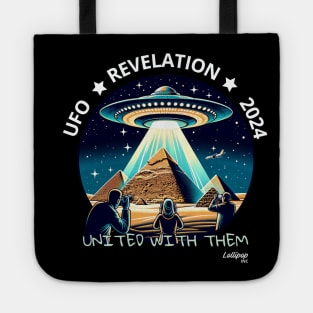 UFO/UAP Revelation: Pyramid Party - A Cosmic Surprise Tote