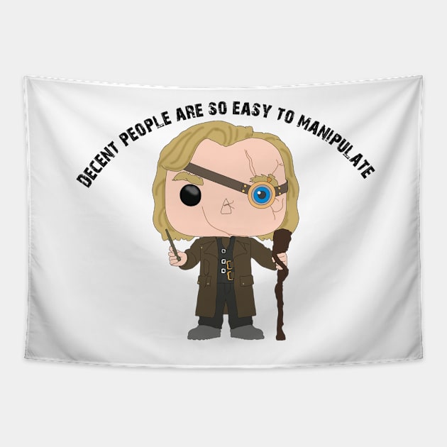 Professor Mad Eye Moody - manipulate Tapestry by Wenby-Weaselbee