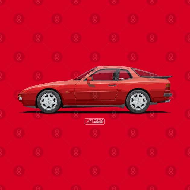 944 S2 India Red by ARVwerks