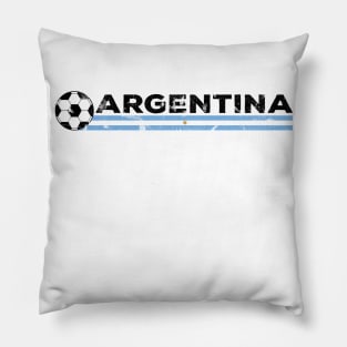 Argentina Football Fan. Argentina Soccer Design Pillow