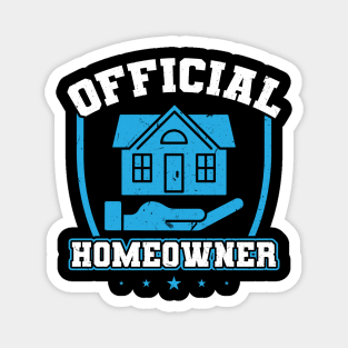 Official Homeowner - New Homeowner Magnet