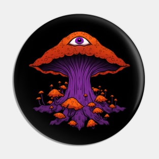 Mother Mushroom Pin