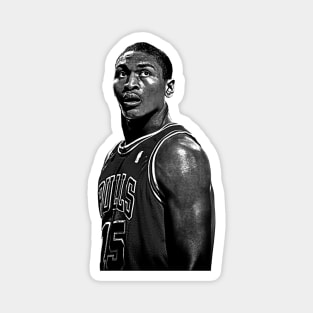 Ron Artest || Vintage Pencil Drawing Magnet