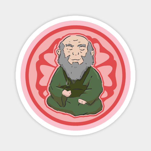 Uncle Iroh Avatar the Last Airbender Magnet by YipeeKaiYay