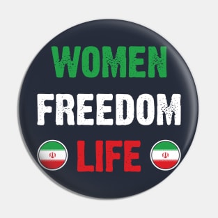 Women Freedom Life Pin