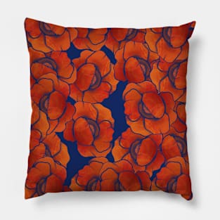 Red Poppy Pillow