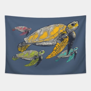 four tortugas Tapestry