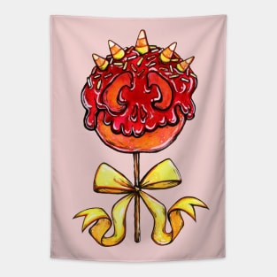 Haunted Candy Apple Tapestry