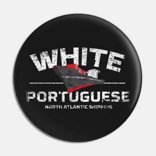 White Portuguese Pin