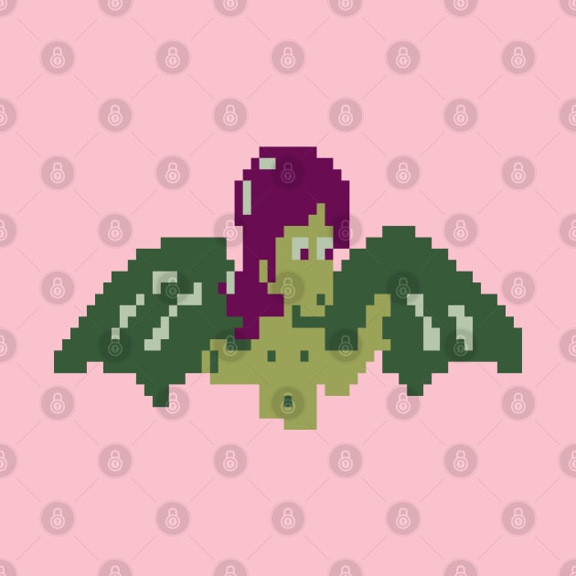 Manananggal 8-Bit Pixel Art: Embrace Filipino Mythology by Bear World Industries