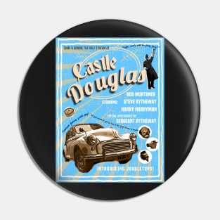 Castle Douglas poster blue Pin