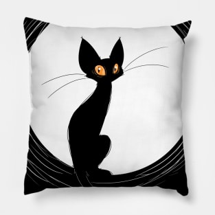 Halloween Cat Pillow