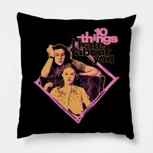 Classic 10 Things Movie Couple Men Women Pillow