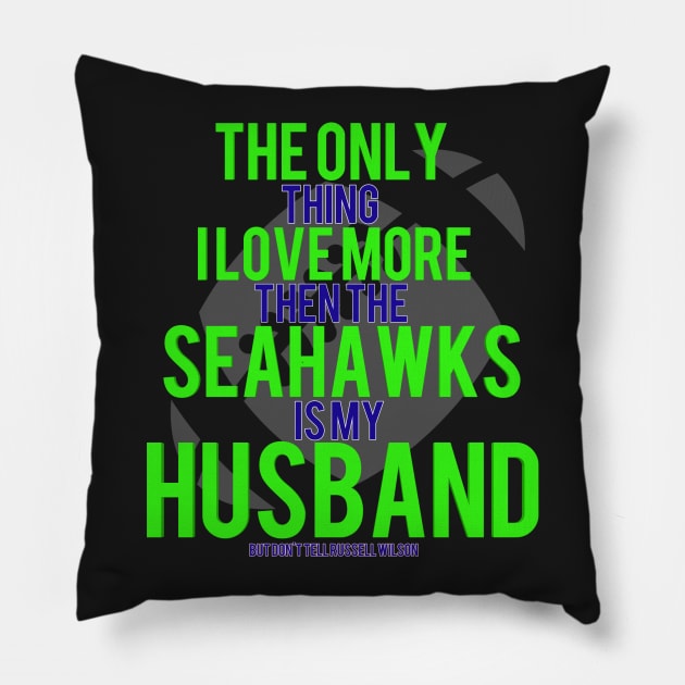 Husband Love Pillow by TankByDesign