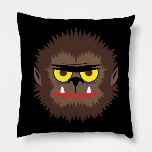 Werewolf Emoji Pillow