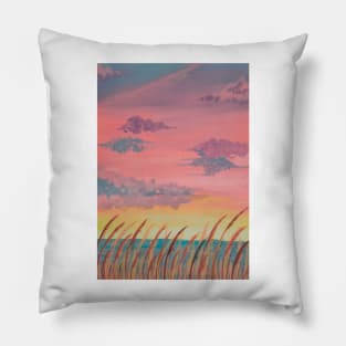 Pastel sky Pillow