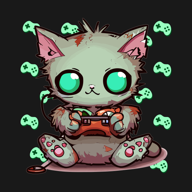 Player Cat Zombie by VectX