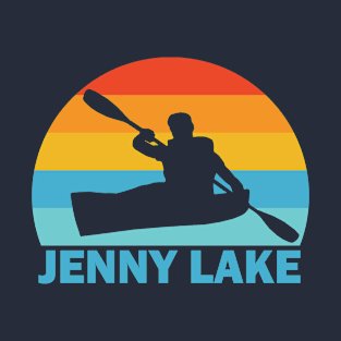 Jenny Lake Grand Teton National Park Kayak T-Shirt