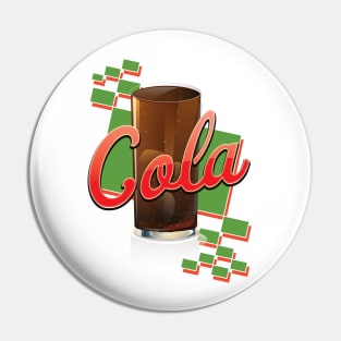 Vintage Cola Commercial Pin