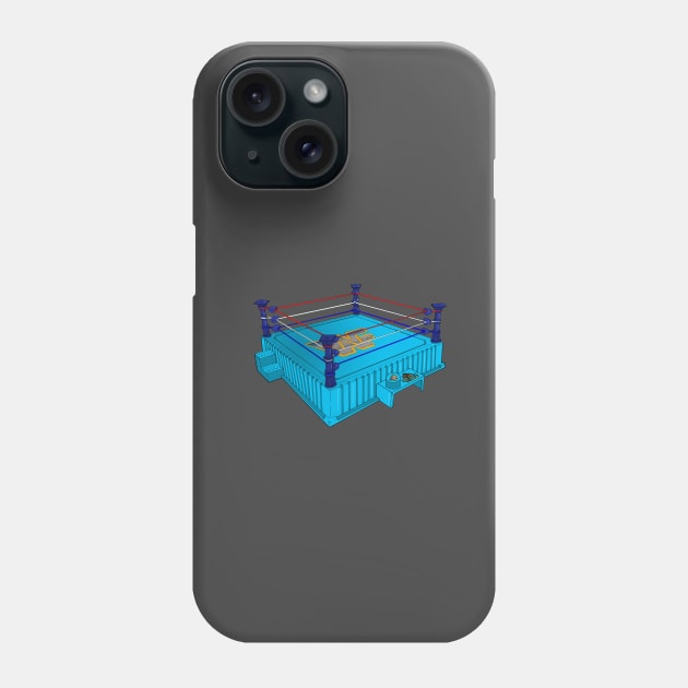 the wrestling ring Phone Case by jasonwulf